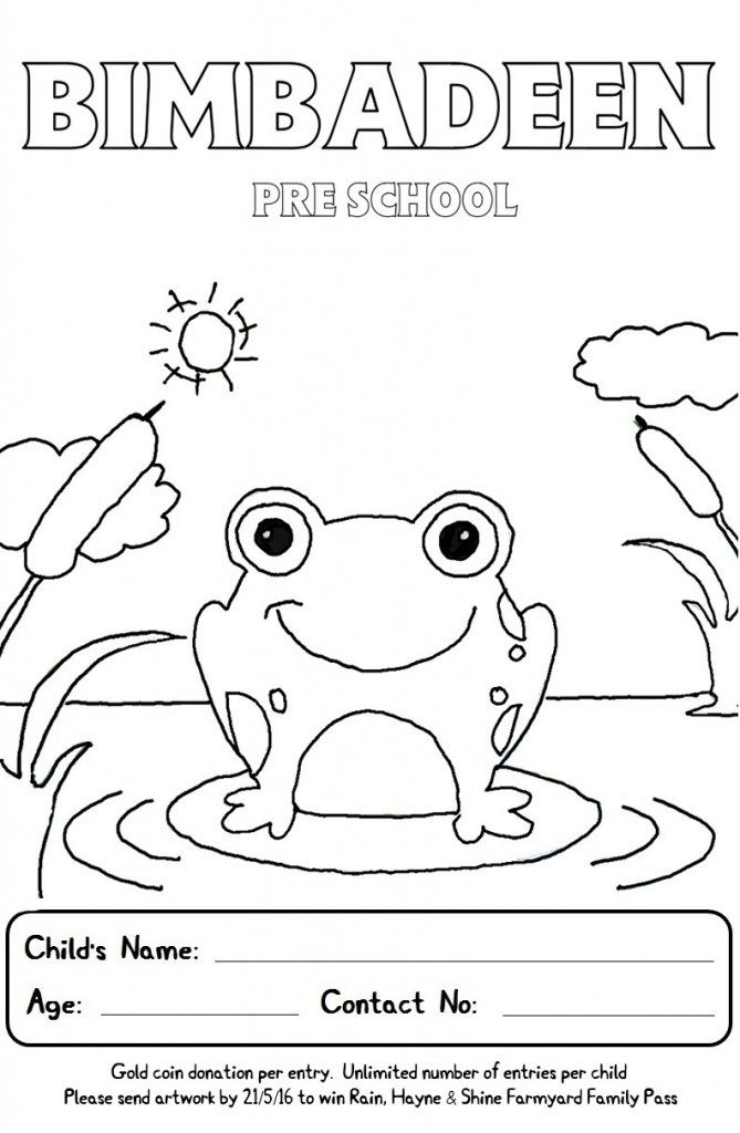 Colouring Competition – Bimbadeen Pre School